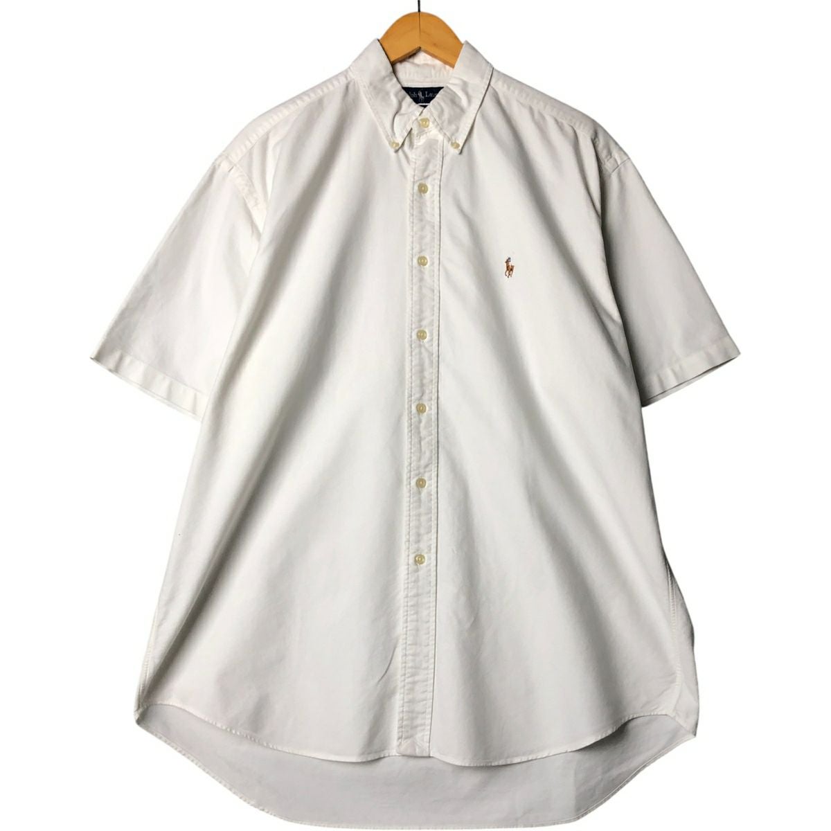 古着 ラルフローレン Ralph Lauren BLAKE 半袖 ボタンダウンシャツ