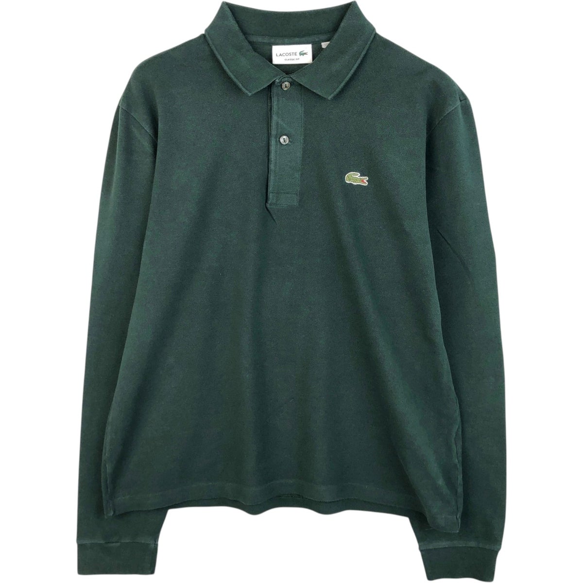 古着 ラコステ LACOSTE CLASSIC FIT 長袖 ポロシャツ メンズXL相当