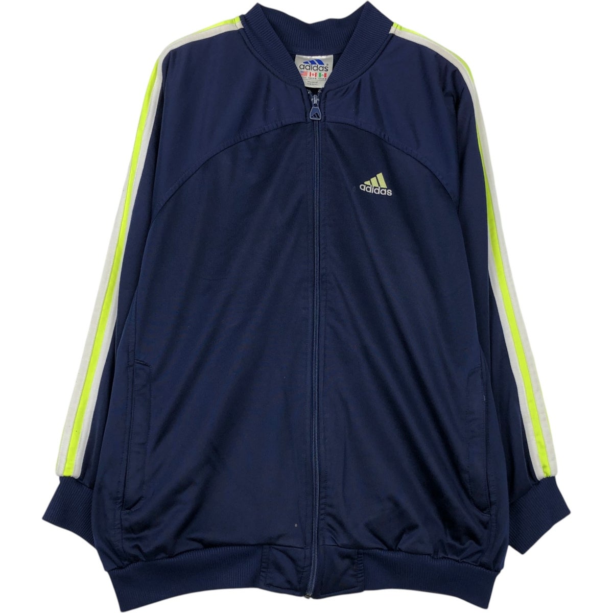 古着 90～00年代 アディダス adidas 襟付き ジャージ トラック