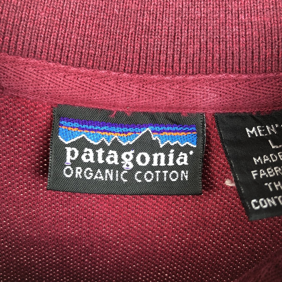 古着 90年代 パタゴニア patagonia 52832F96 長袖 ポロシャツ メンズL