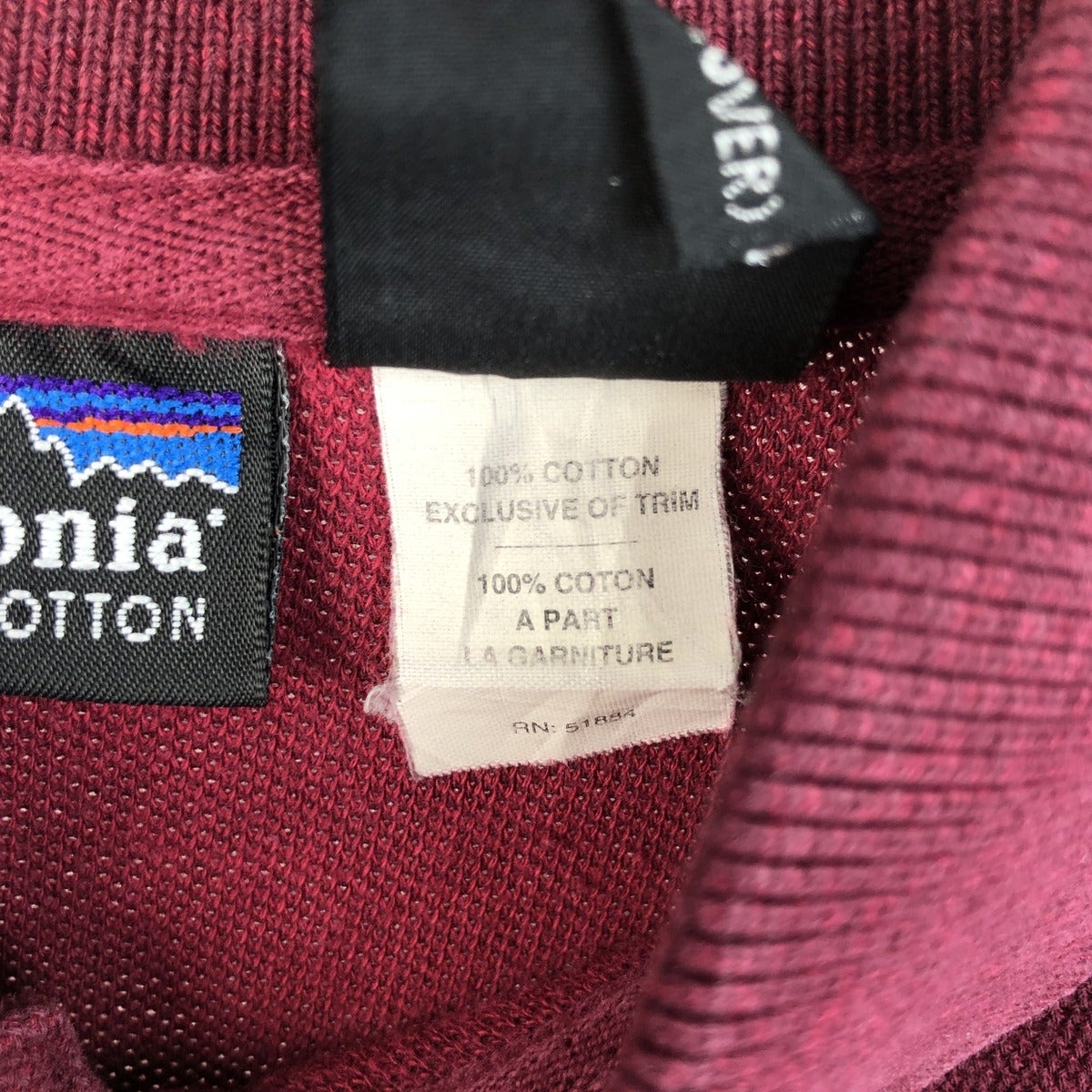 古着 90年代 パタゴニア patagonia 52832F96 長袖 ポロシャツ メンズL