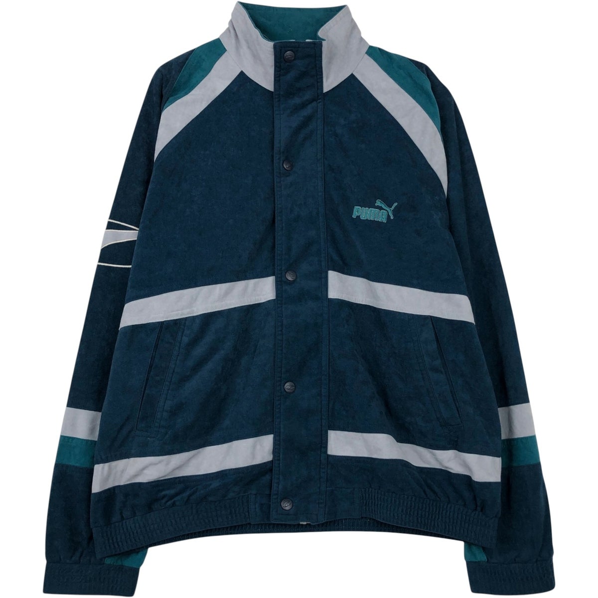 古着 90～00年代 プーマ PUMA ジャージ トラックジャケット メンズL
