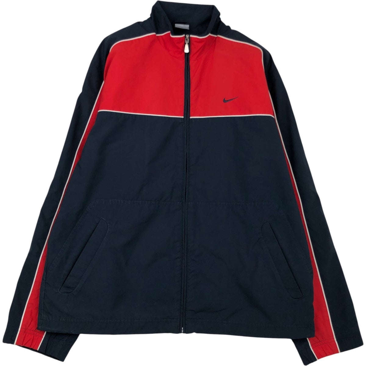 古着 00年代 ナイキ NIKE スウェットフルジップパーカー メンズS相当