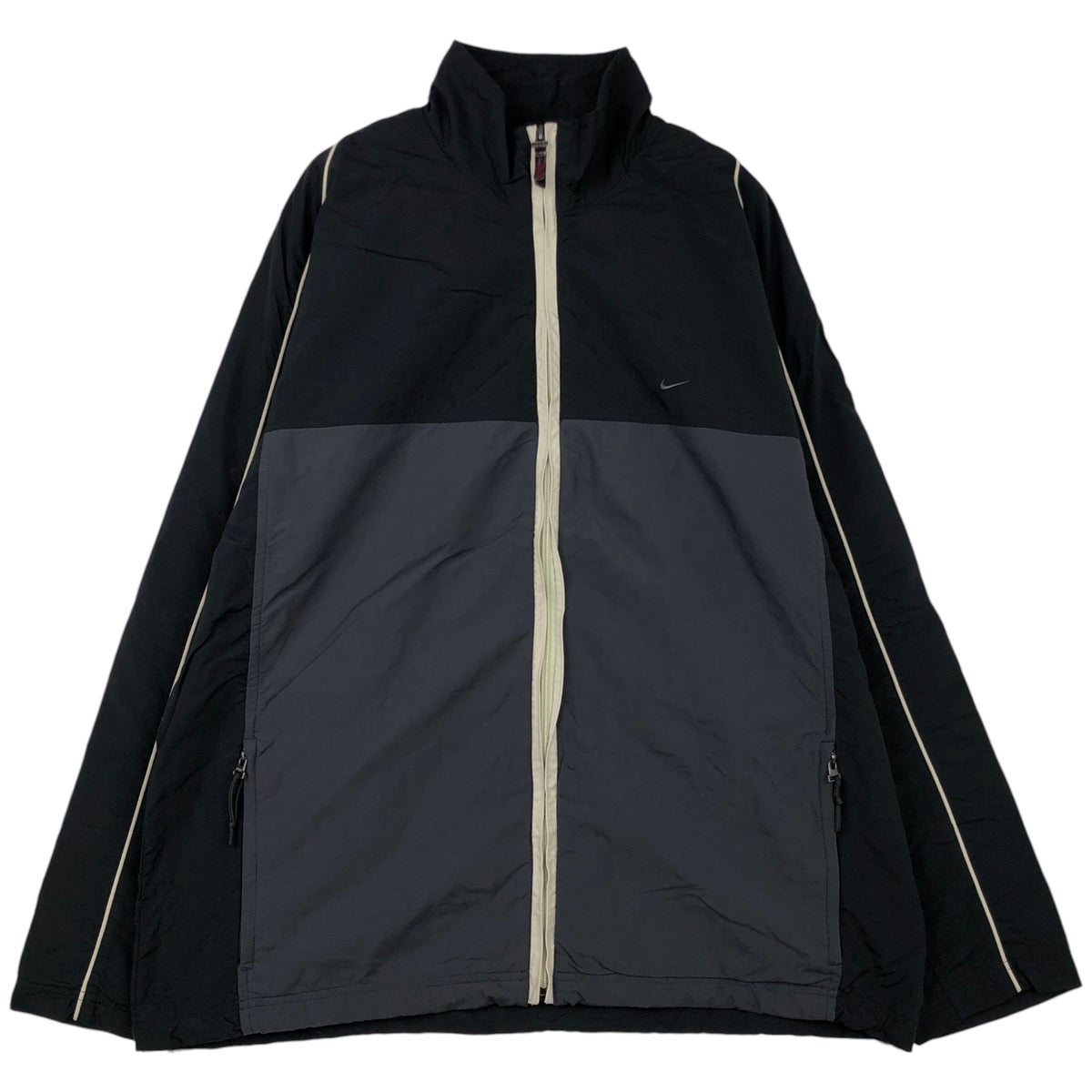 古着 00年代 ナイキ NIKE リップストップ アノラックパーカー メンズL
