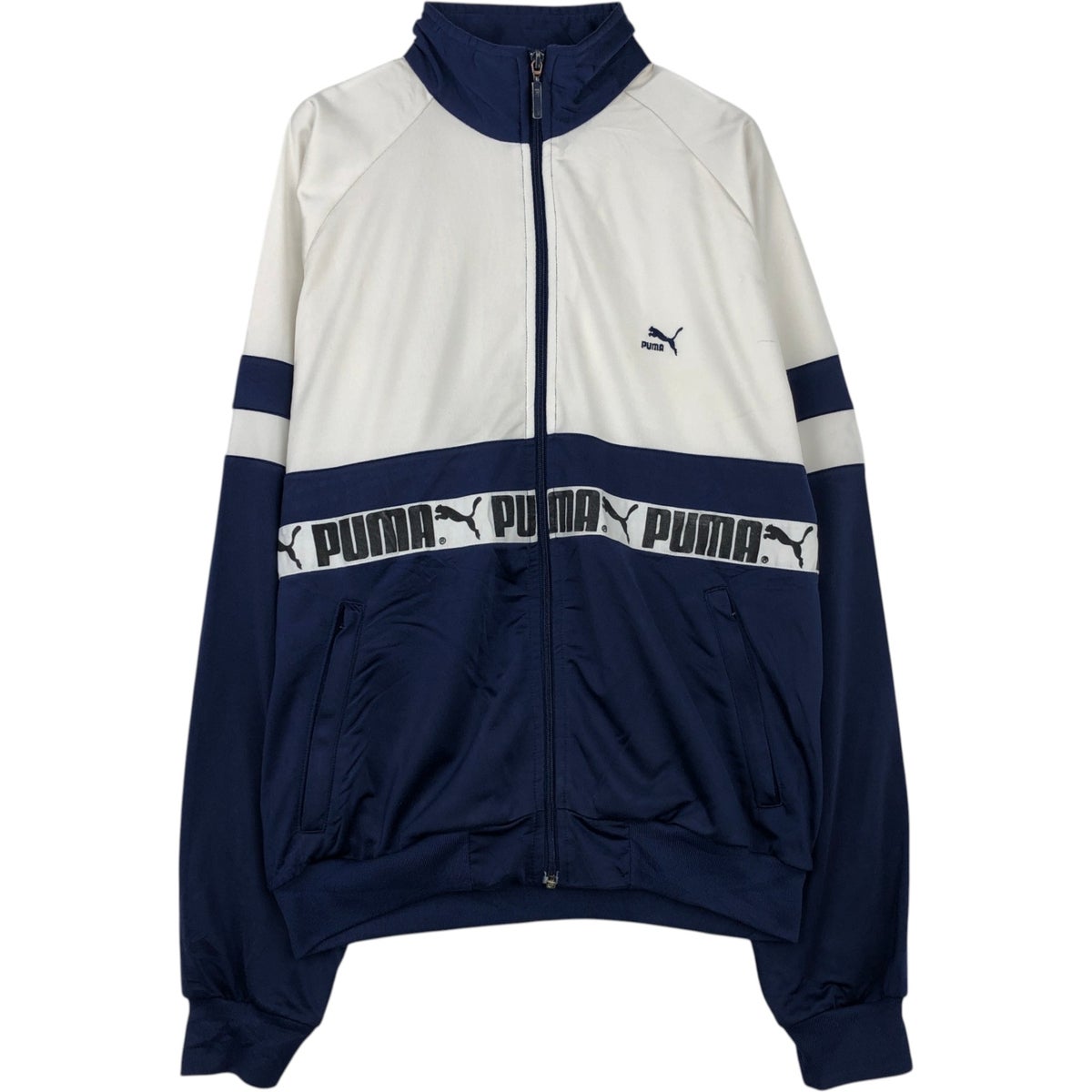 古着 90～00年代 プーマ PUMA ジャージ トラックジャケット メンズL