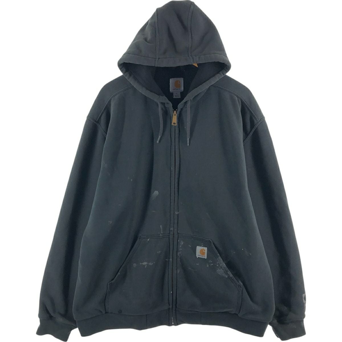 古着 70年代 カーハート Carhartt バットダイ デニムボアベスト メンズ