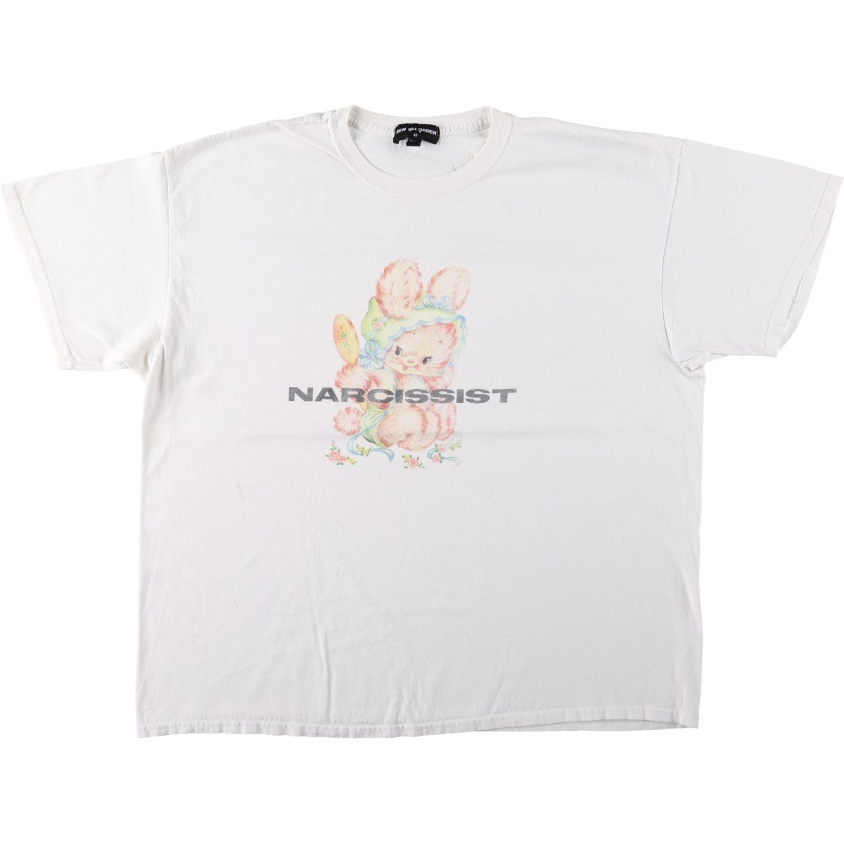 古着 NEW girl ORDER プリントTシャツ 英国製 レディースXXL相当
