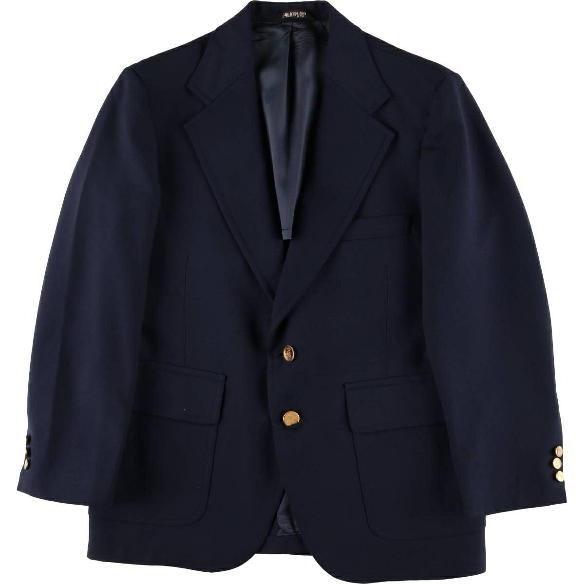 古着 紺ブレザー テーラードジャケット USA製 メンズL相当 /eaa525388