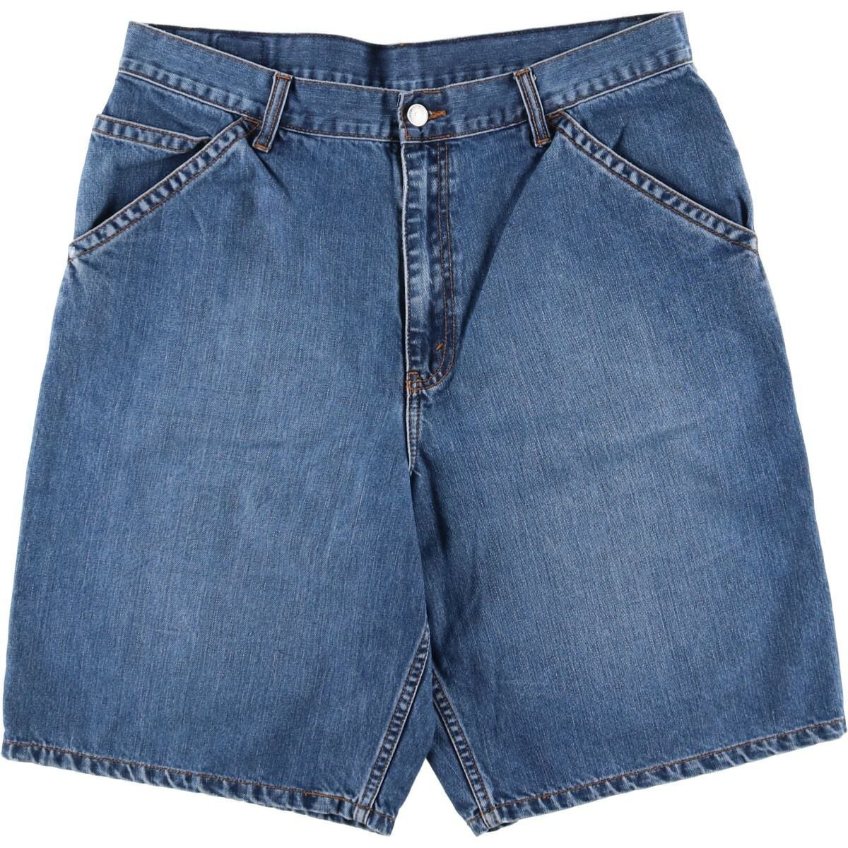 古着 リーバイス Levis 550 RED TAB ブラックデニムショーツ ハーフ