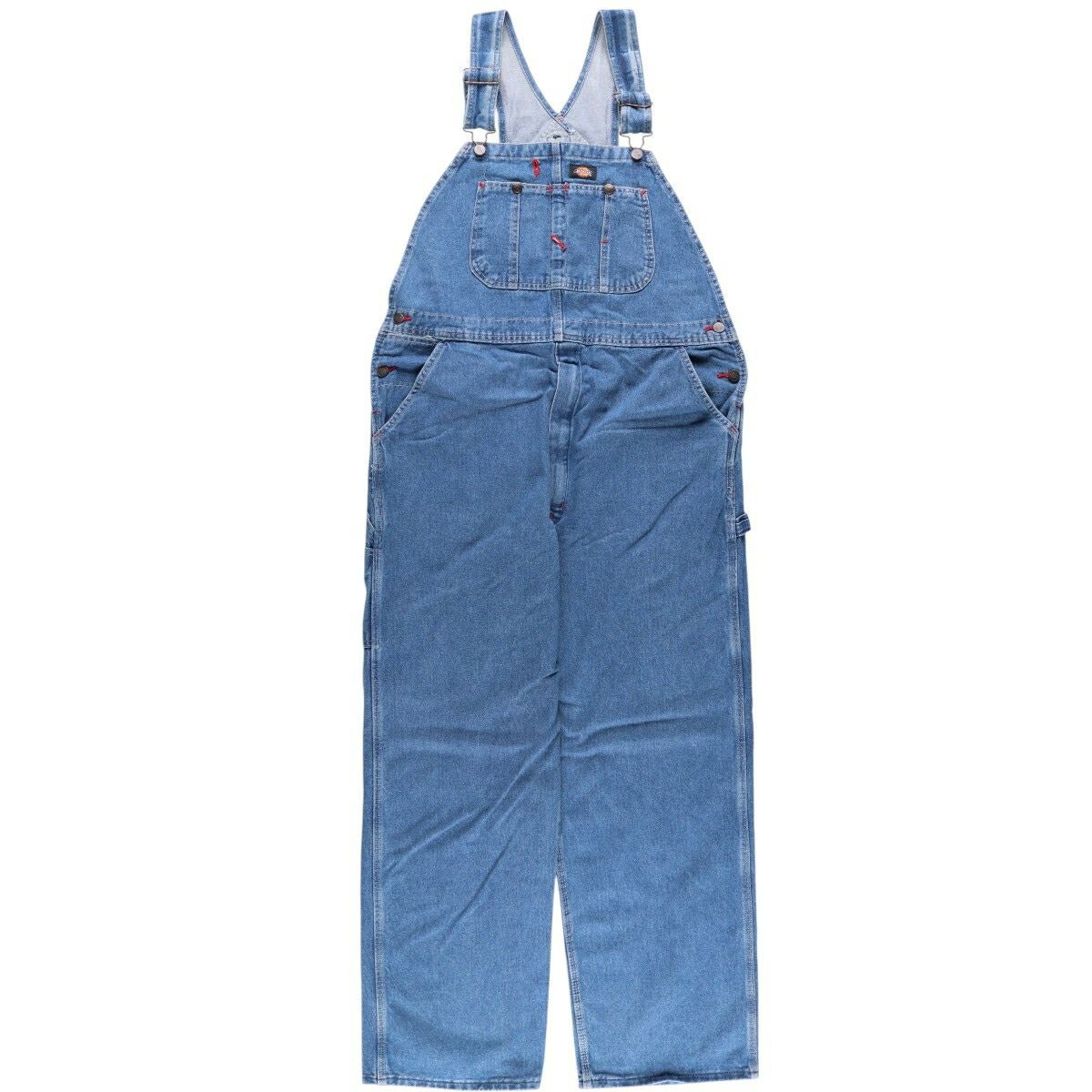 古着 ビッグサイズ ディッキーズ Dickies デニムオーバーオール メンズ