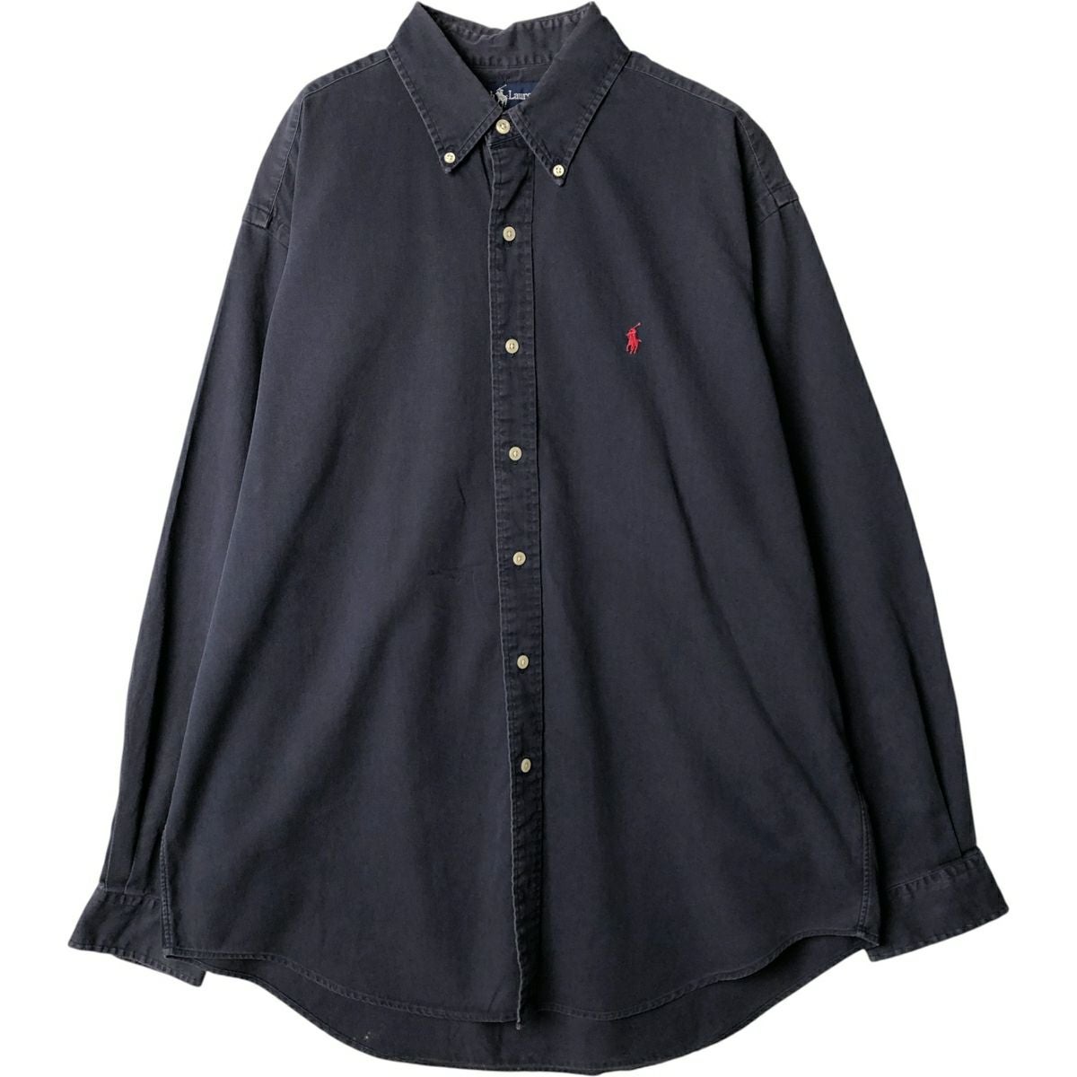 古着 ラルフローレン Ralph Lauren 長袖 ボタンダウンシャツ メンズL