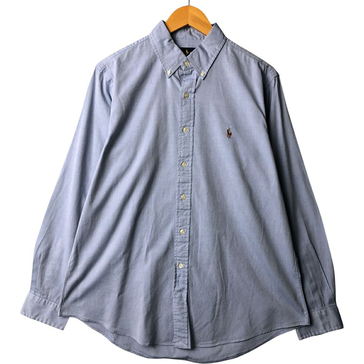 古着 ラルフローレン Ralph Lauren CUSTOM FIT 長袖 ボタンダウン