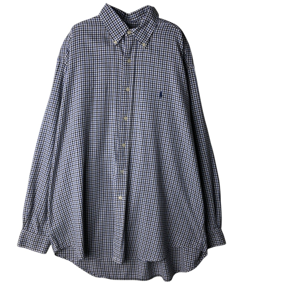 古着 ラルフローレン Ralph Lauren BLAKE ギンガムチェック 長袖