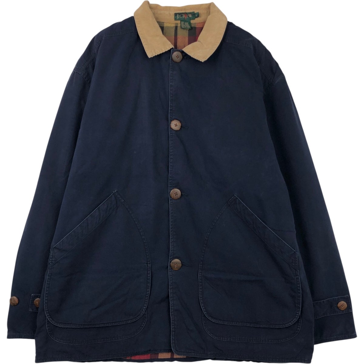 古着 90年代 ジェイクルー J.Crew ハンティングジャケット メンズL相当 ヴィンテージ/eaa617863 古着 90年代 ジェイクルー J.Crew ハンティングジャケット メンズL相当