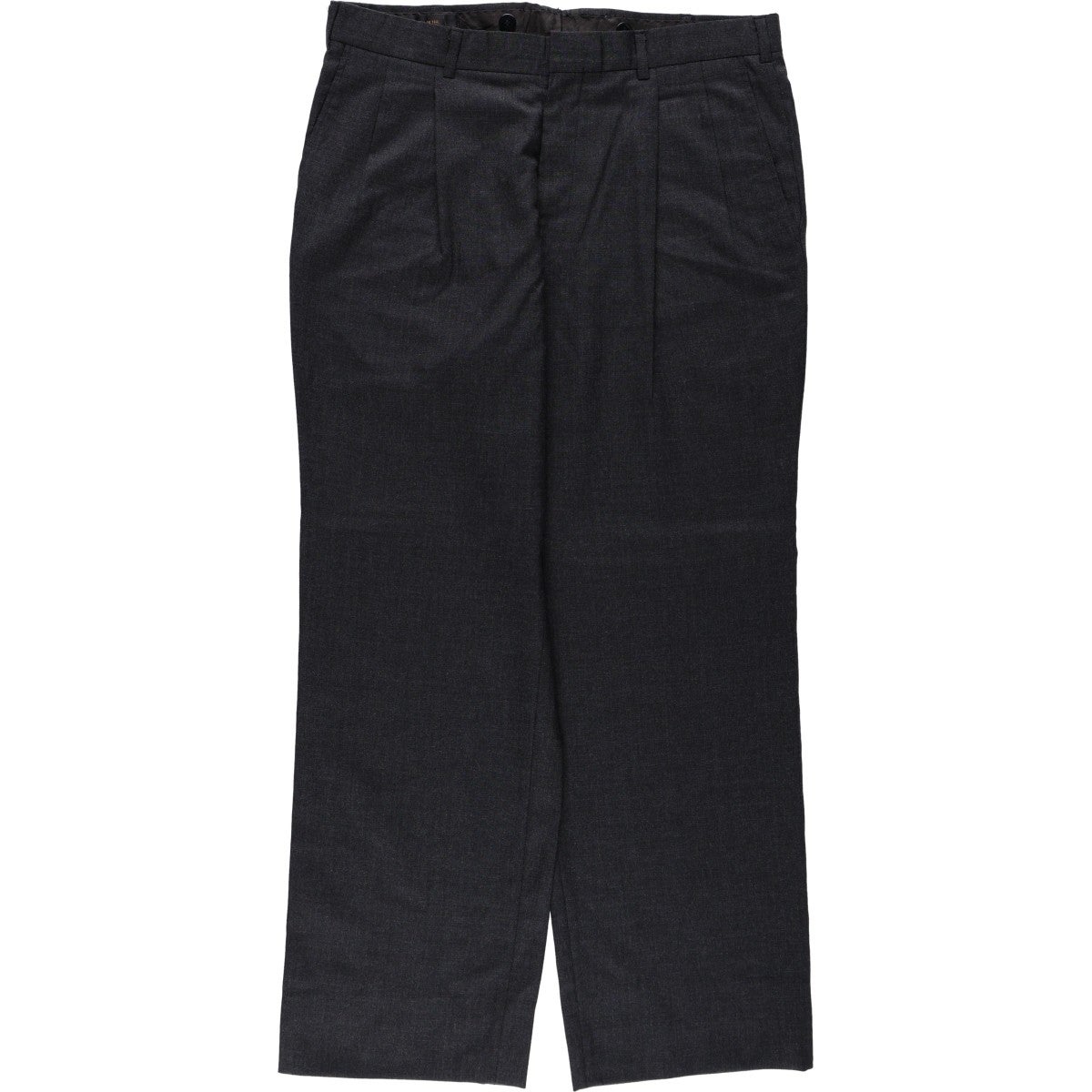 90s Dior シルク バギー スラックス ツータック ワイド 絹 ドカン 古着 ～90年代 クリスチャンディオール Christian Dior MONSIEUR