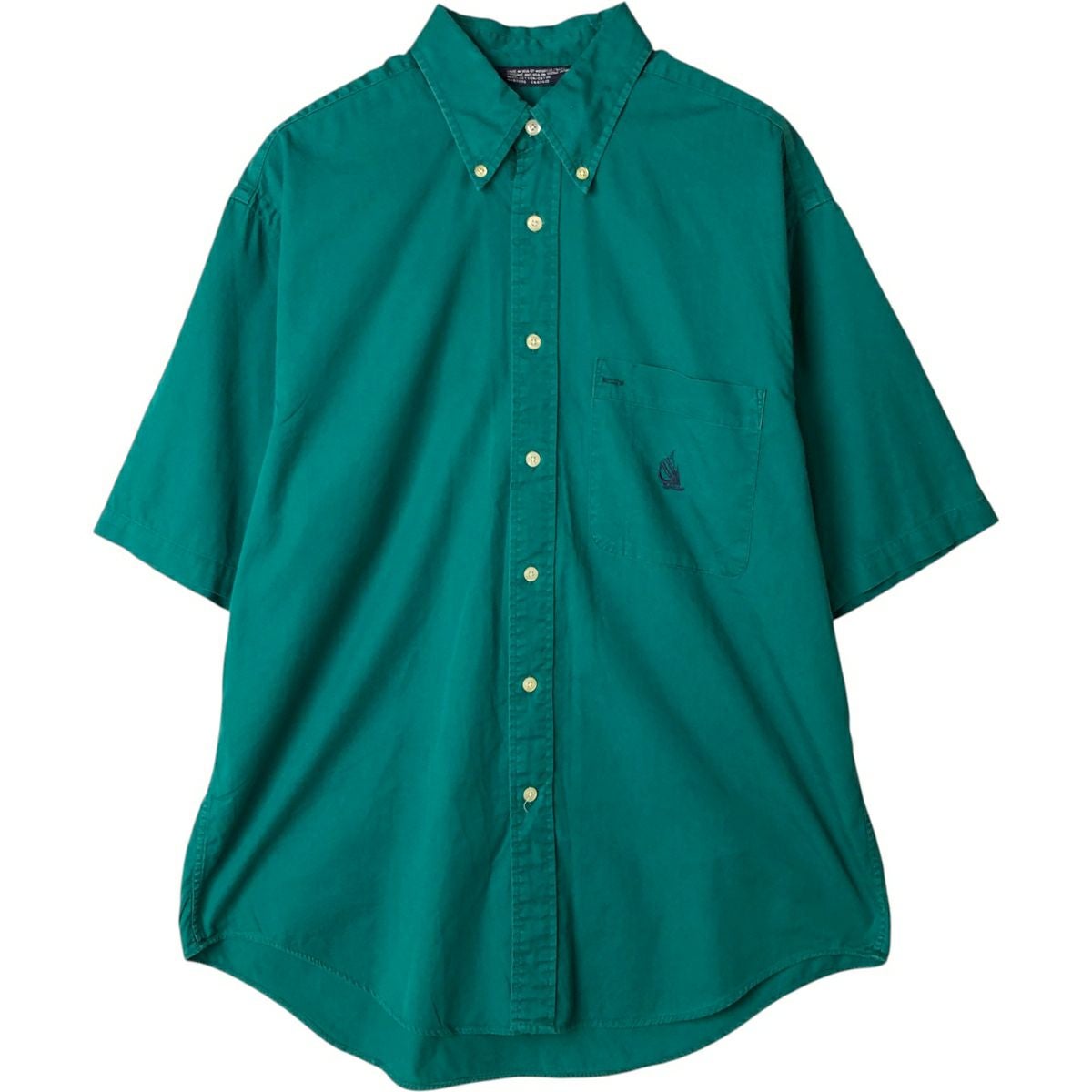 古着 00年代 ウールリッチ WOOLRICH 総柄 長袖 ボタンダウンシャツ USA