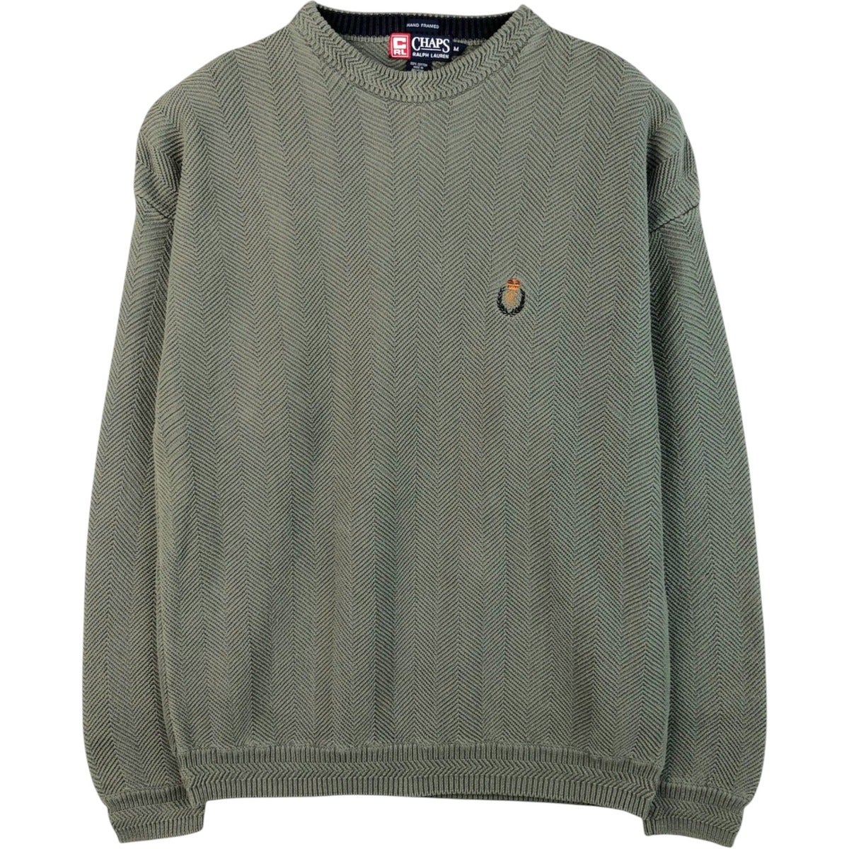 古着 ラルフローレン Ralph Lauren CHAPS チャップス コットンニット