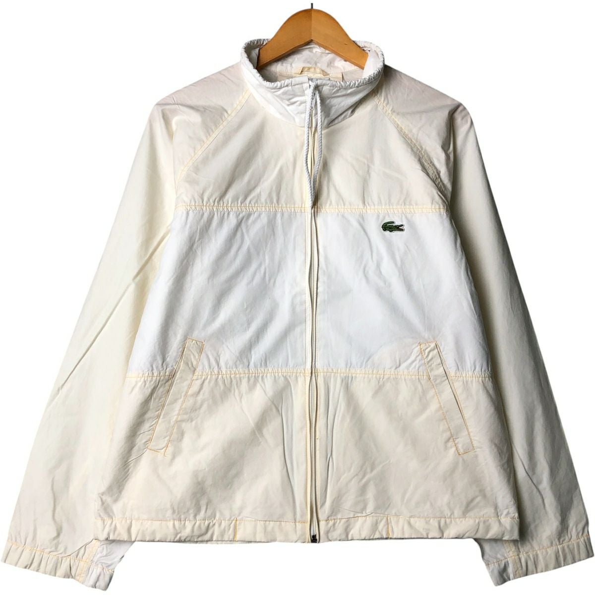 IZOD LACOSTE（アイゾッド ラコステ）のヴィンテージ品ジャケット 古着 80年代 ラコステ LACOSTE IZOD コットンジャケット メンズM相当