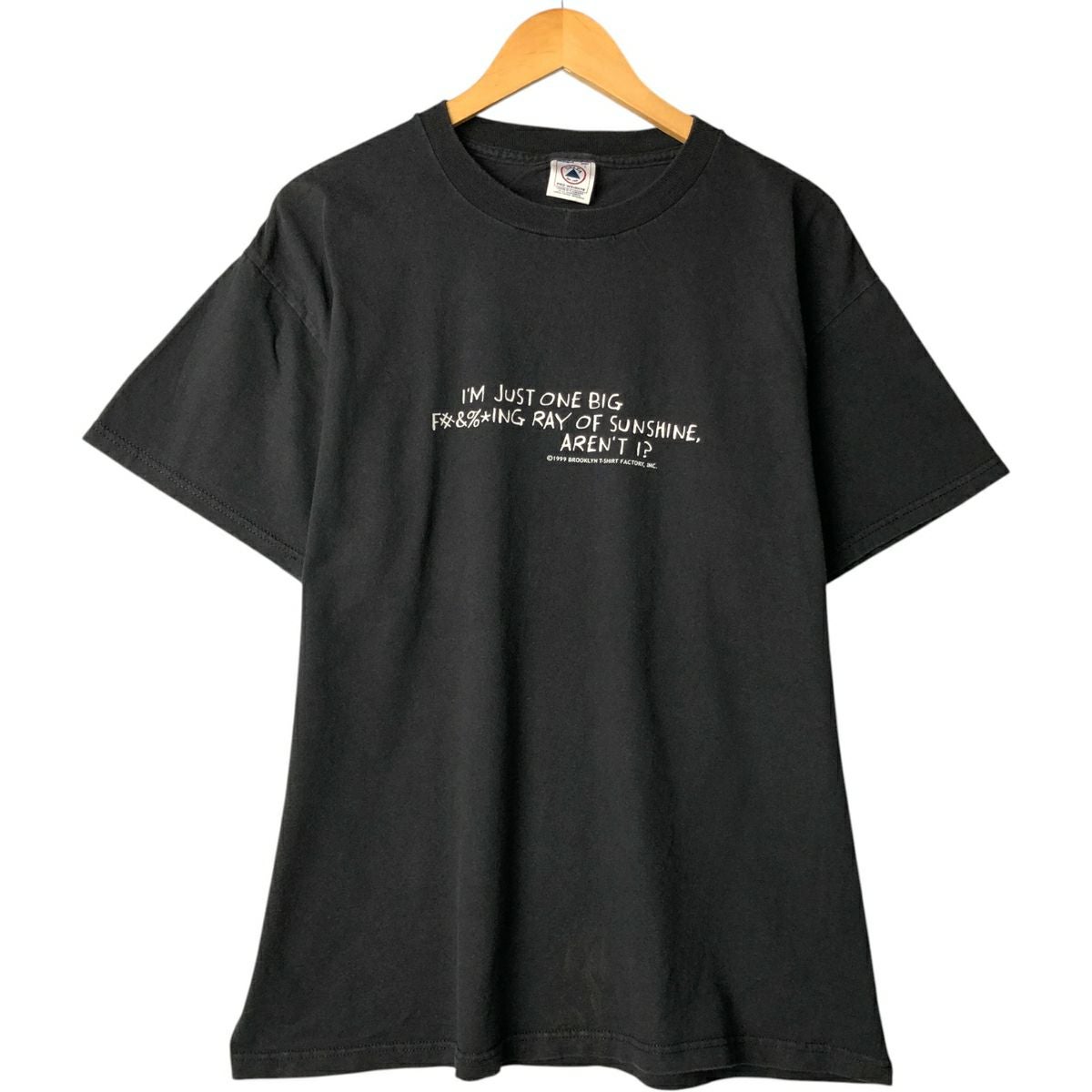 古着 90年代 デルタ DELTA メッセージプリントTシャツ メンズL相当