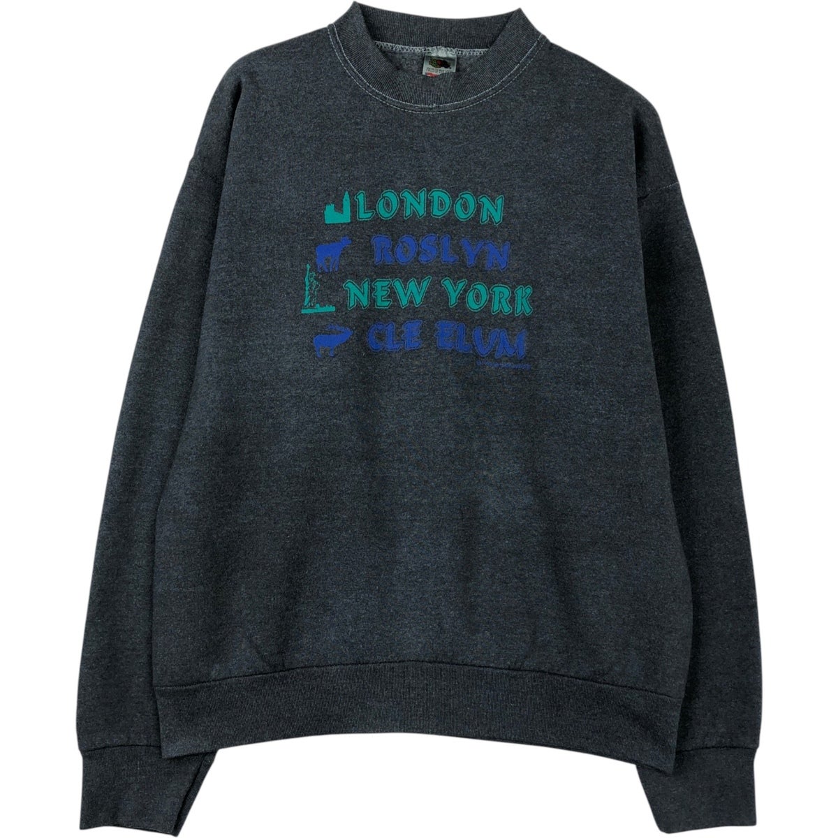 古着 80年代 フルーツオブザルーム FRUIT OF THE LOOM 無地 ブランク