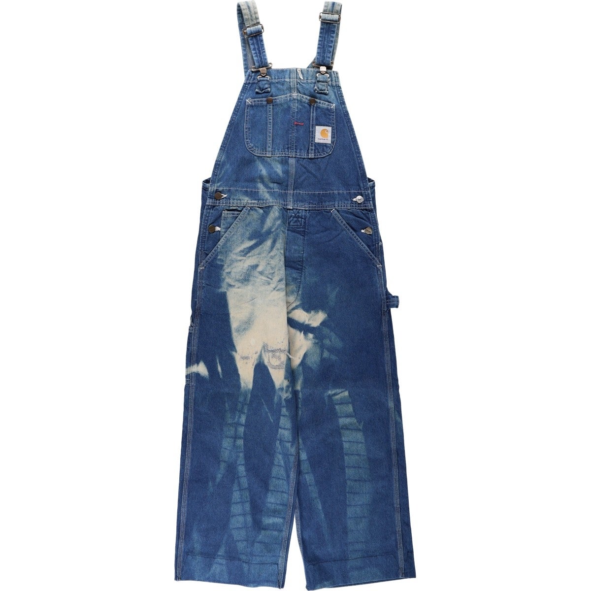 古着 カーハート Carhartt デニムオーバーオール メンズw34相当