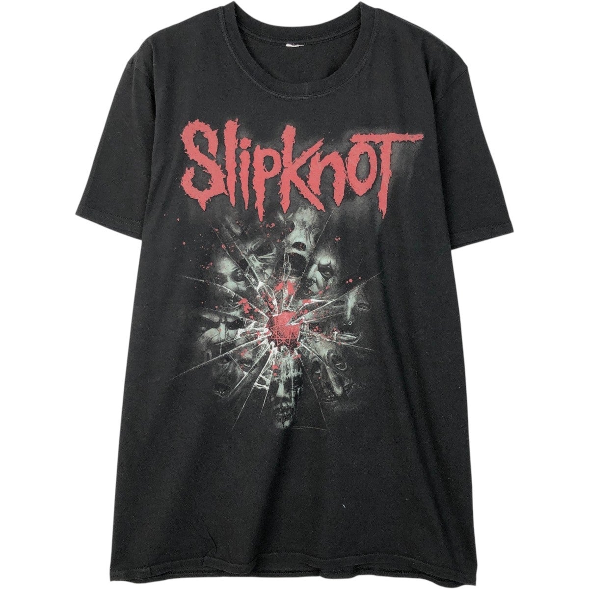 古着 Slipknot スリップノット バンドTシャツ バンT メンズXL相当 古着 Slipknot スリップノット バンドTシャツ バンT メンズXL相当