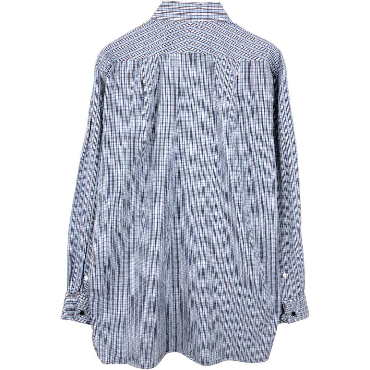 古着 アクアスキュータム Aquascutum Classic Fit ワイドカラー 長袖