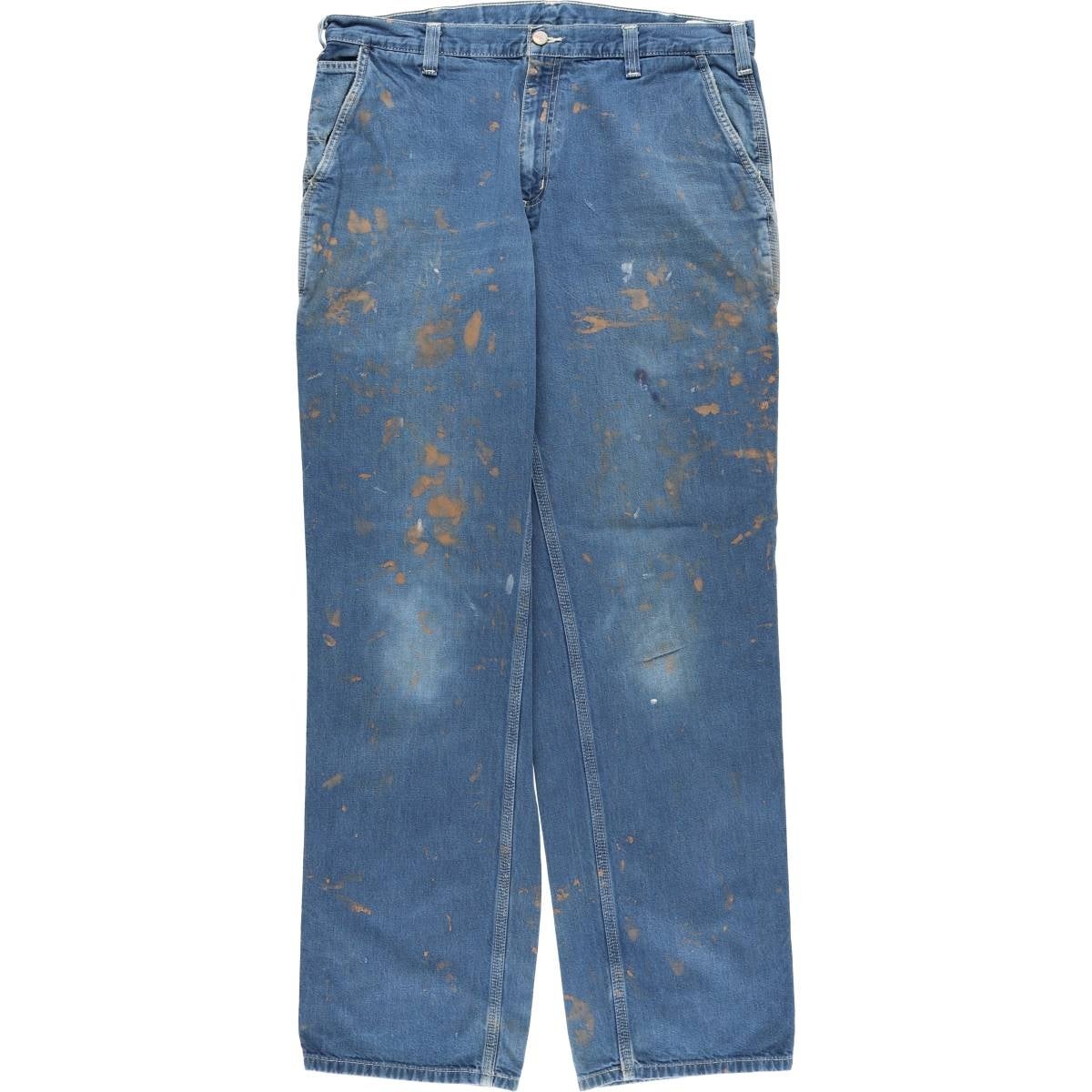 古着 カーハート Carhartt Dungaree Fit デニムペインターパンツ