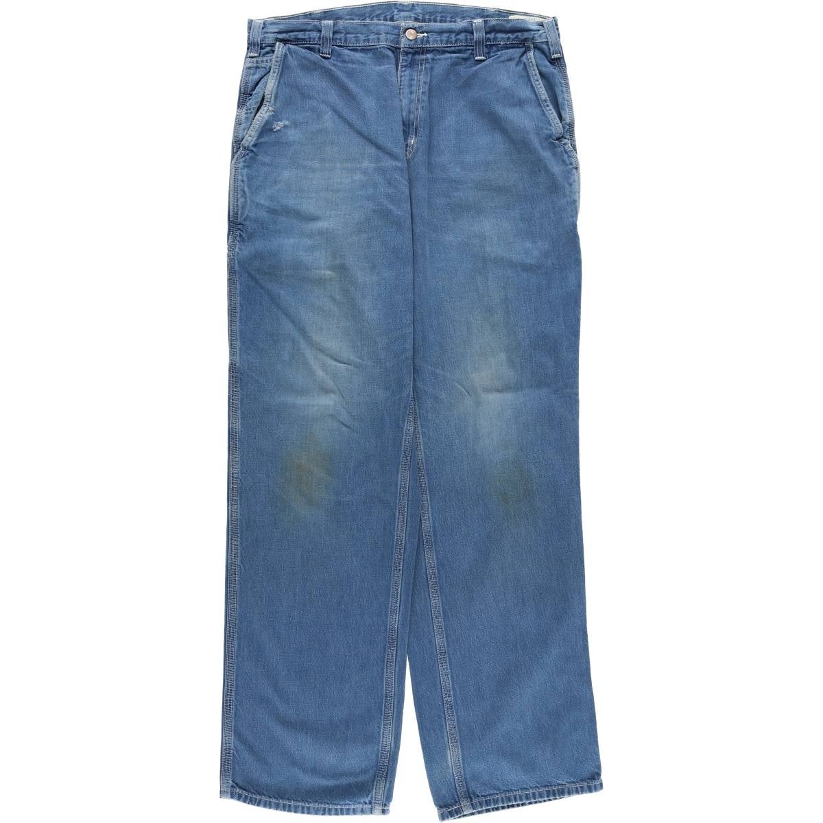 古着 カーハート Carhartt Dungaree Fit デニムペインターパンツ メンズw36相当/eaa649432 古着 カーハート Carhartt Dungaree Fit デニムペインターパンツ