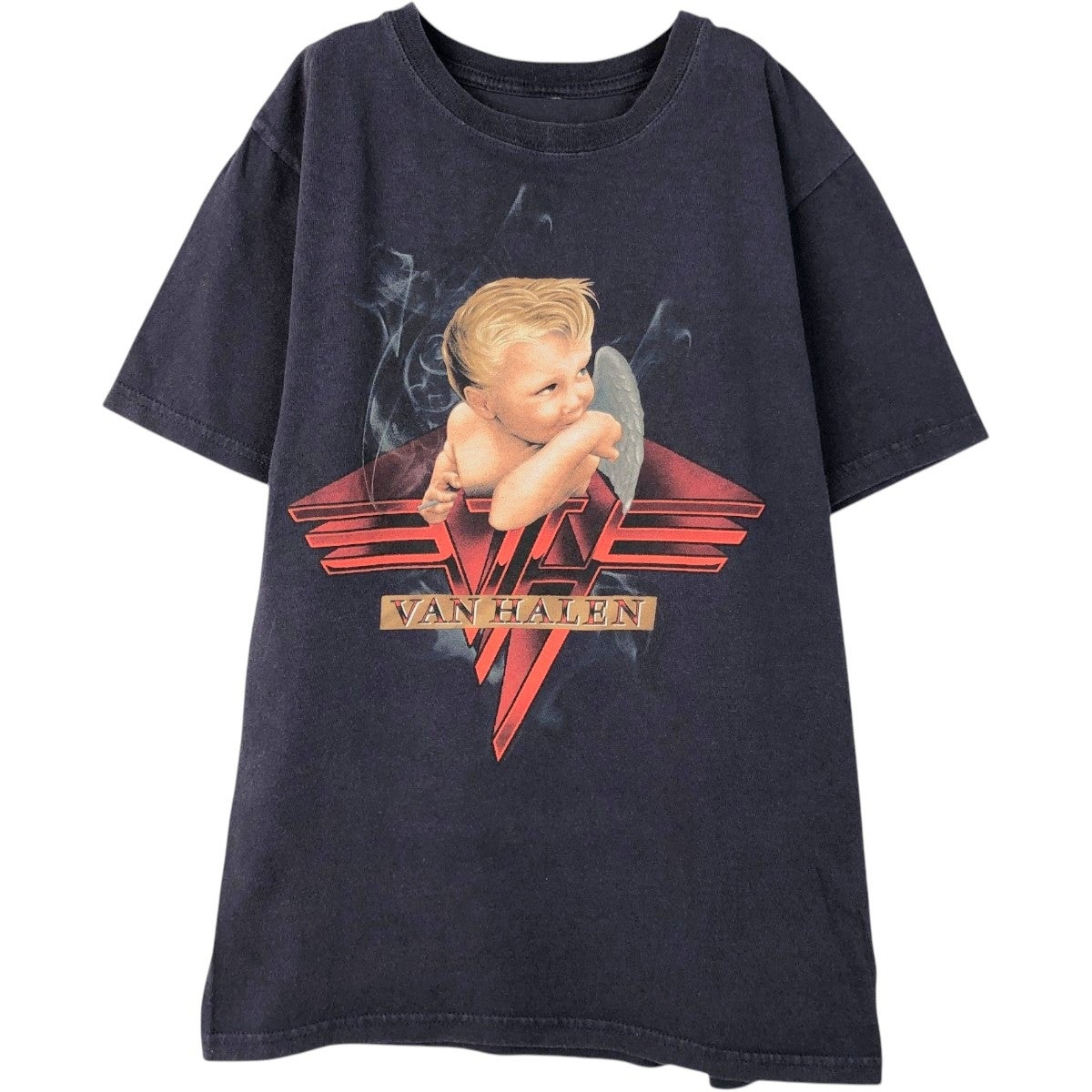 古着 VAN HALEN ヴァンヘイレン バンドTシャツ バンT メンズXL相当