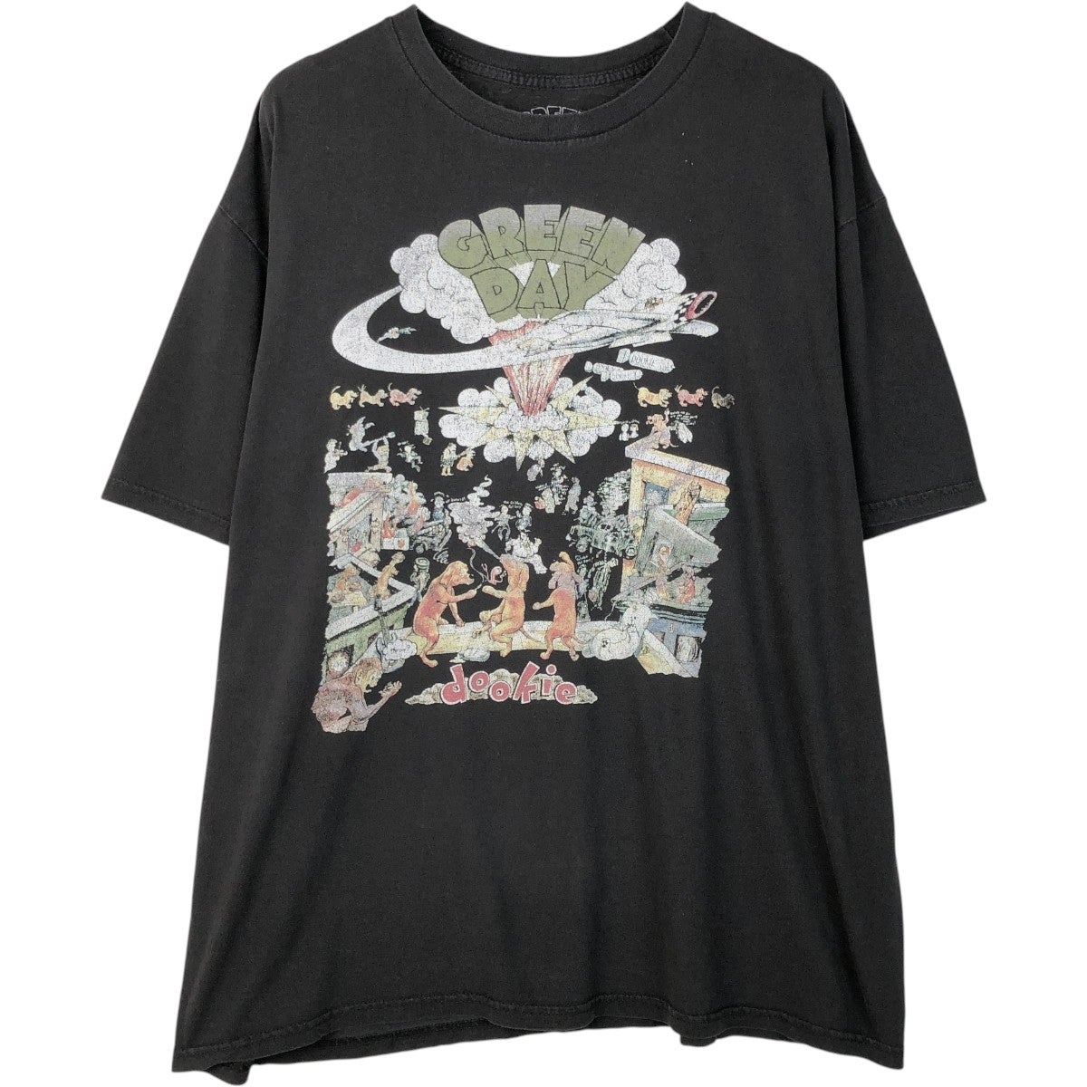 GREEN DAY ヴィンテージ シングルステッチ バンT サイズ:XL GREEN DAY