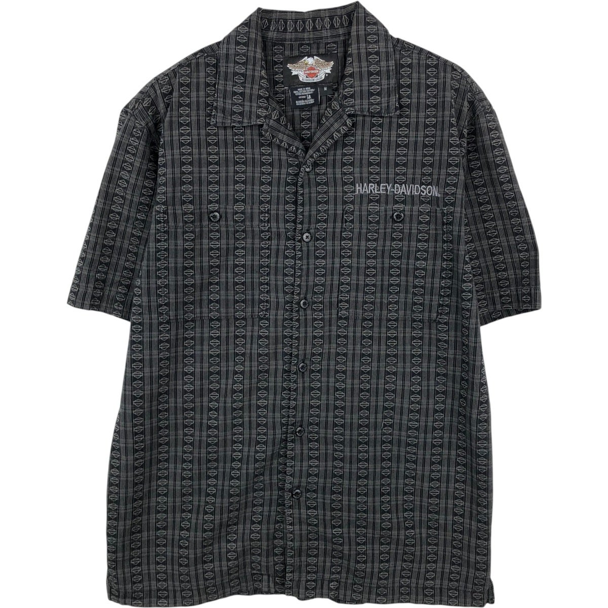 古着 ハーレーダビッドソン Harley-Davidson 半袖 ワークシャツ