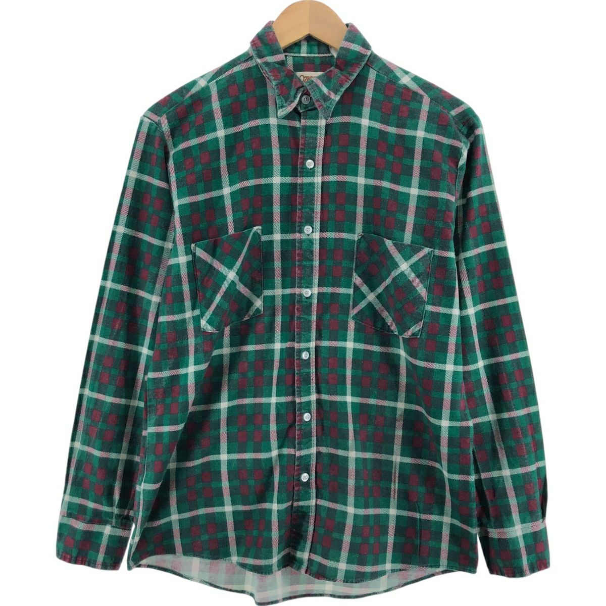 古着 90年代 Gander Mountain 長袖 フランネルチェックシャツ USA製