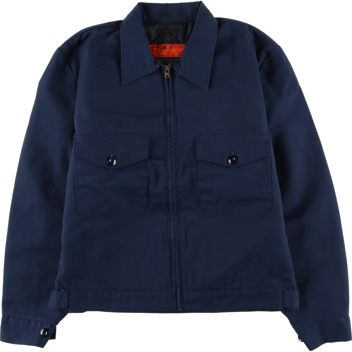 さ*つ様 red kap 90's ワークジャケット　usa製　ネイビー　ヴィン 古着 ～90年代 レッドキャップ Red kap ワークジャケット USA製 メンズ