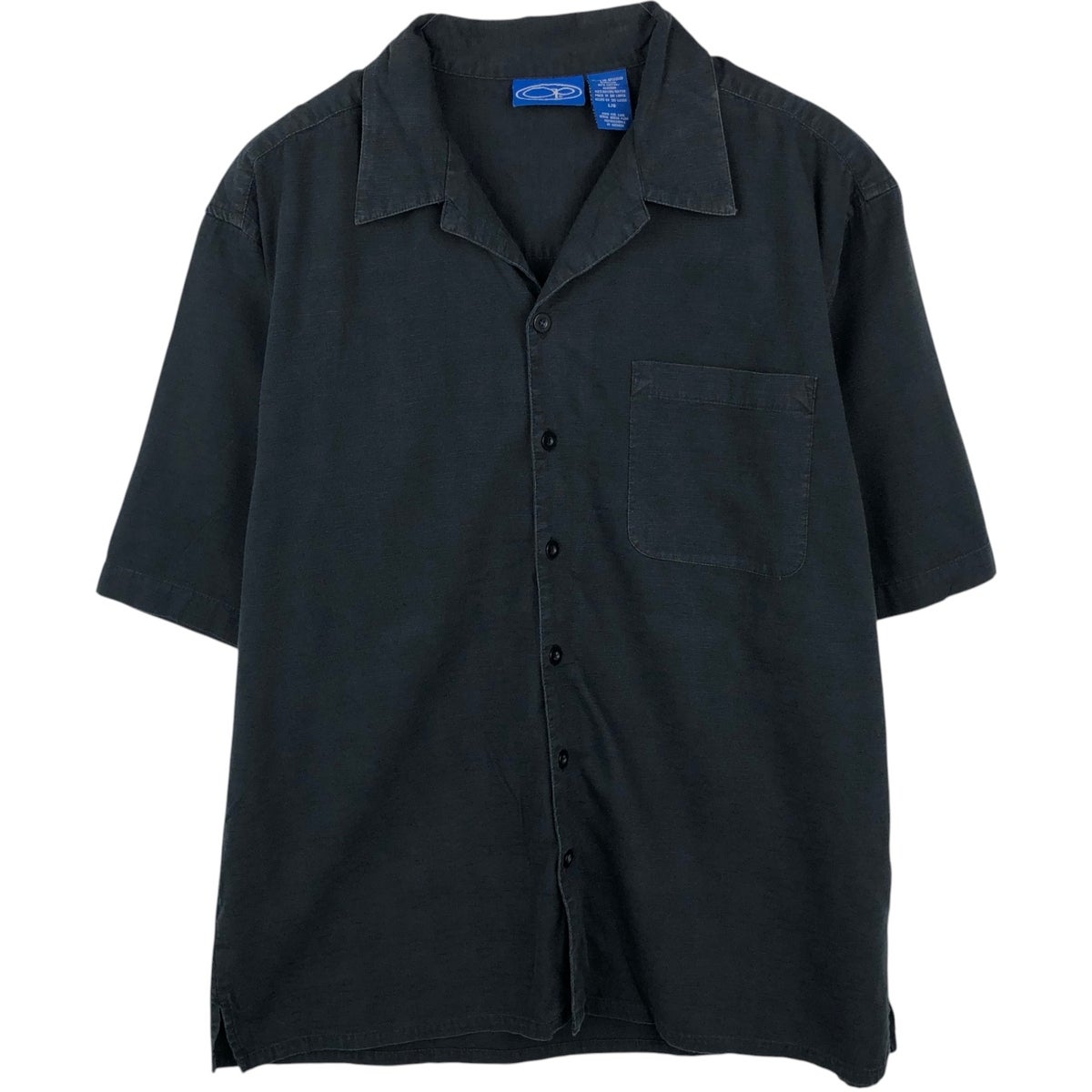 古着 オーシャンパシフィック Ocean pacific チェック柄 半袖 オープン