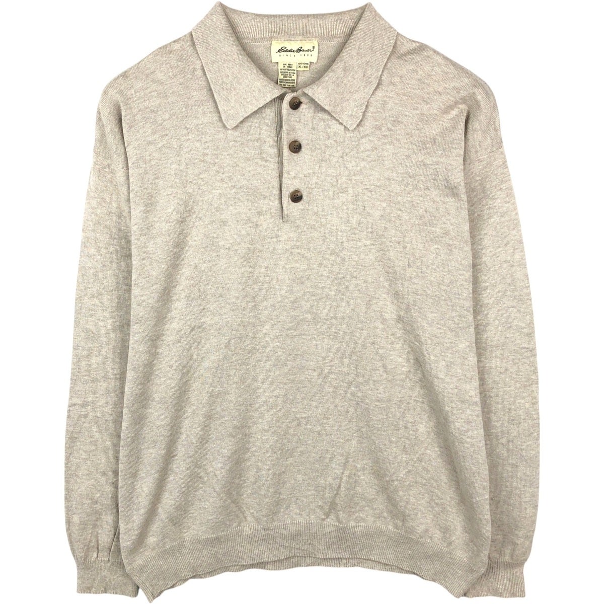 古着 90年代～ エディーバウアー Eddie Bauer ポロニットセーター