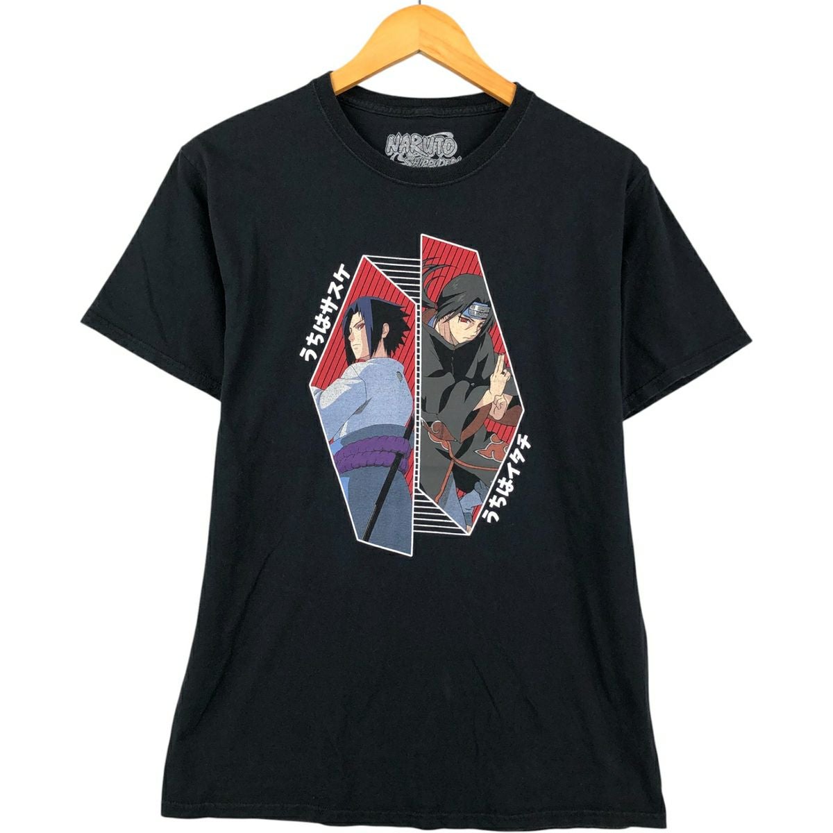 古着 00年代 NARUTO SHIPPUDEN ナルト疾風伝 うちはサスケ イタチ