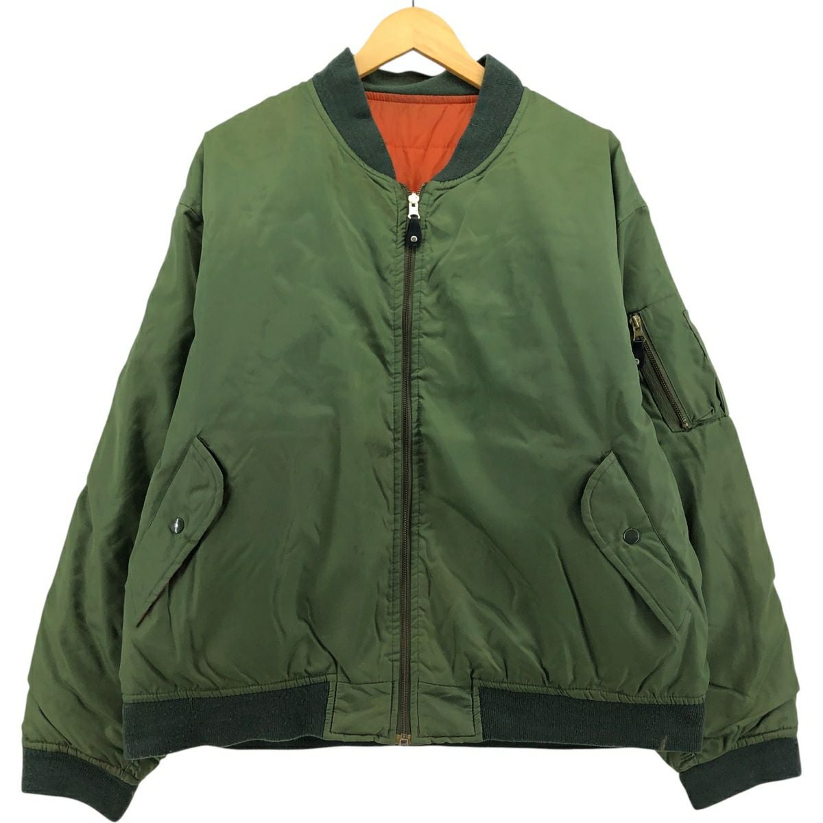 古着 ゲス Guess MA-1タイプ ミリタリー フライトジャケット メンズXL相当/eaa616166 古着 ゲス Guess MA-1タイプ ミリタリー フライトジャケット メンズXL