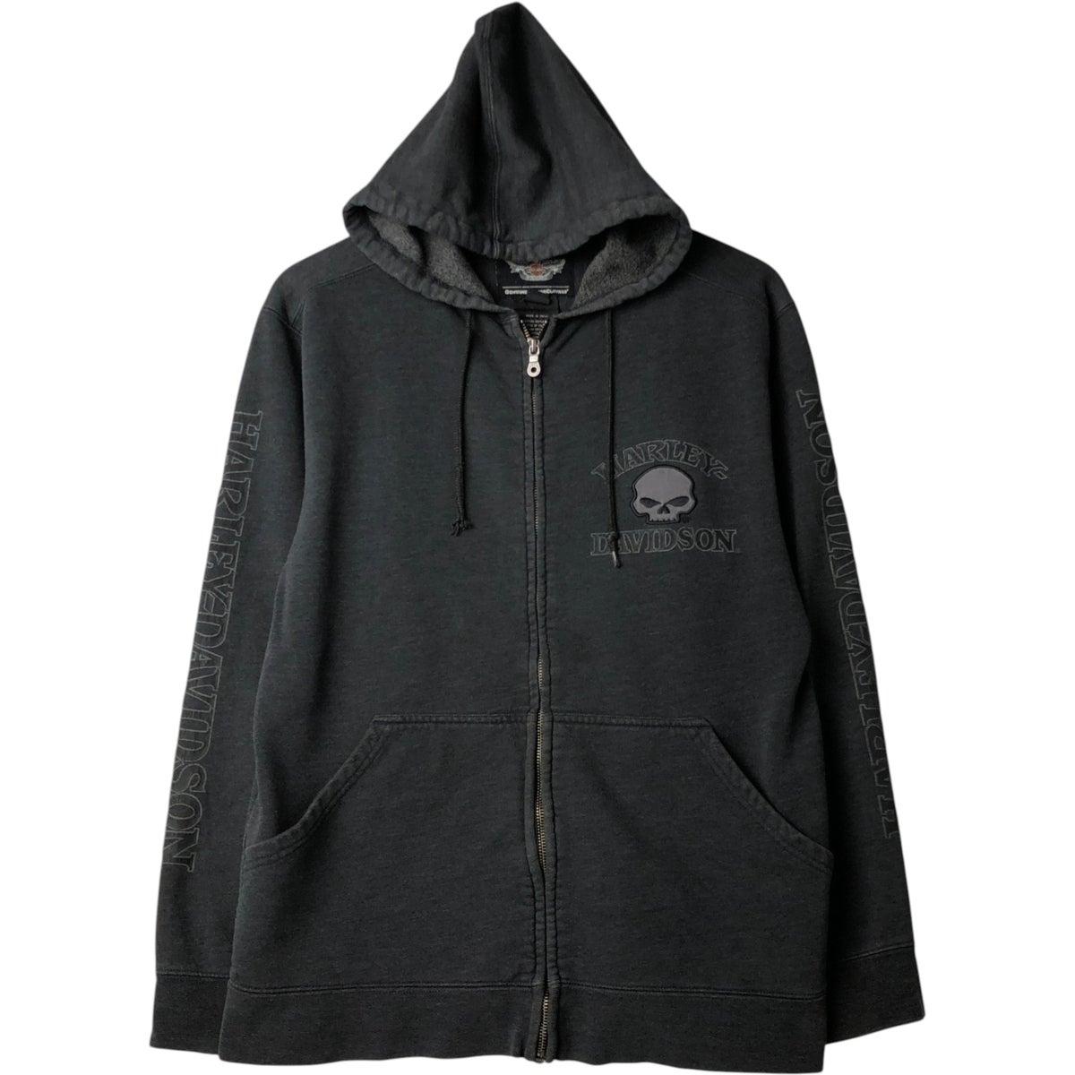 古着 ハーレーダビッドソン Harley-Davidson ドクロ柄 スカル柄 スカル