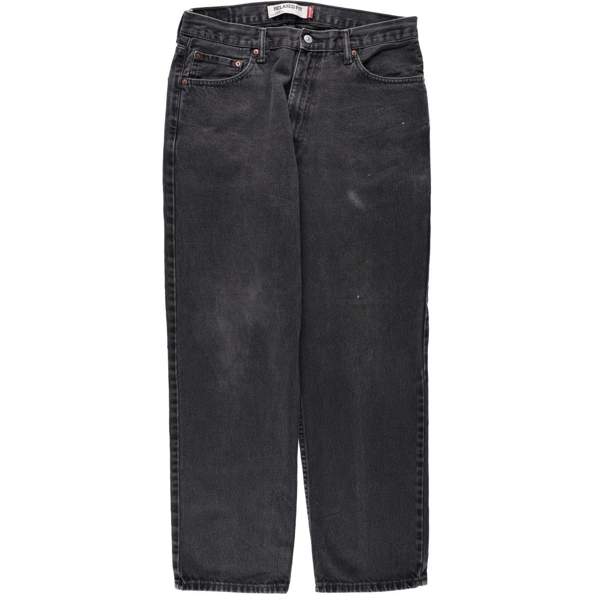 古着 リーバイス Levis 550 RELAXED FIT ブラックデニム テーパード