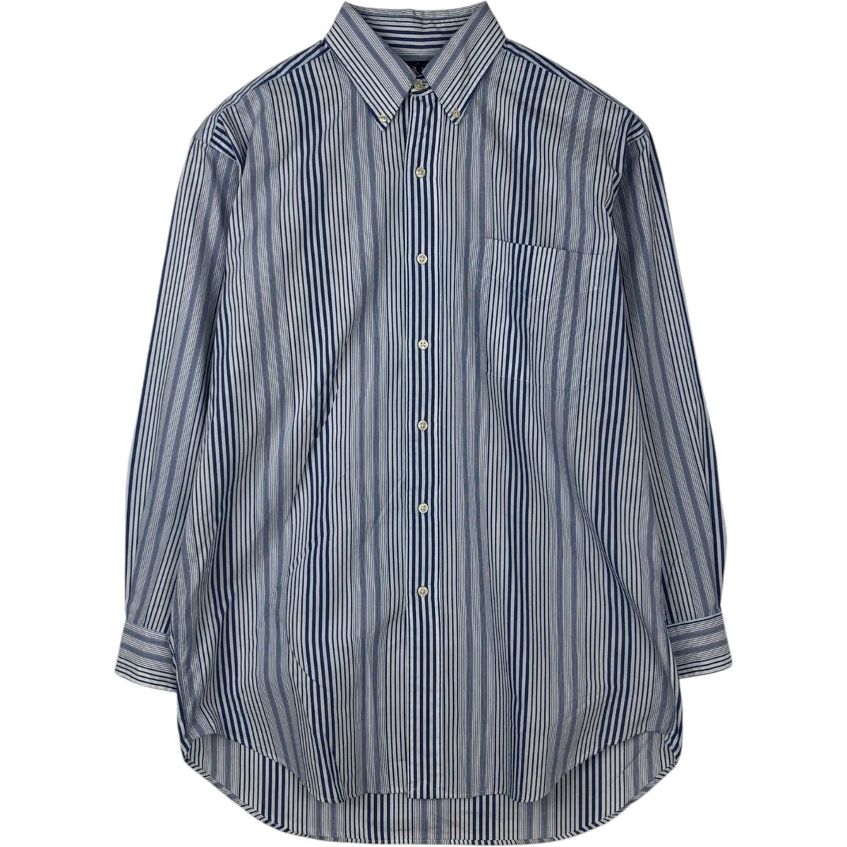 古着 ラルフローレン Ralph Lauren BLAKE ストライプ柄 長袖 ボタン