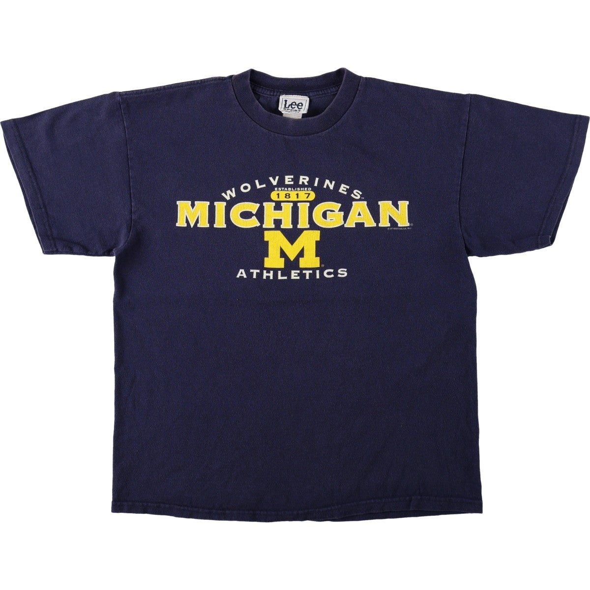 古着 ～90年代 MICHIGAN ミシガン大学 カレッジTシャツ メンズXL相当