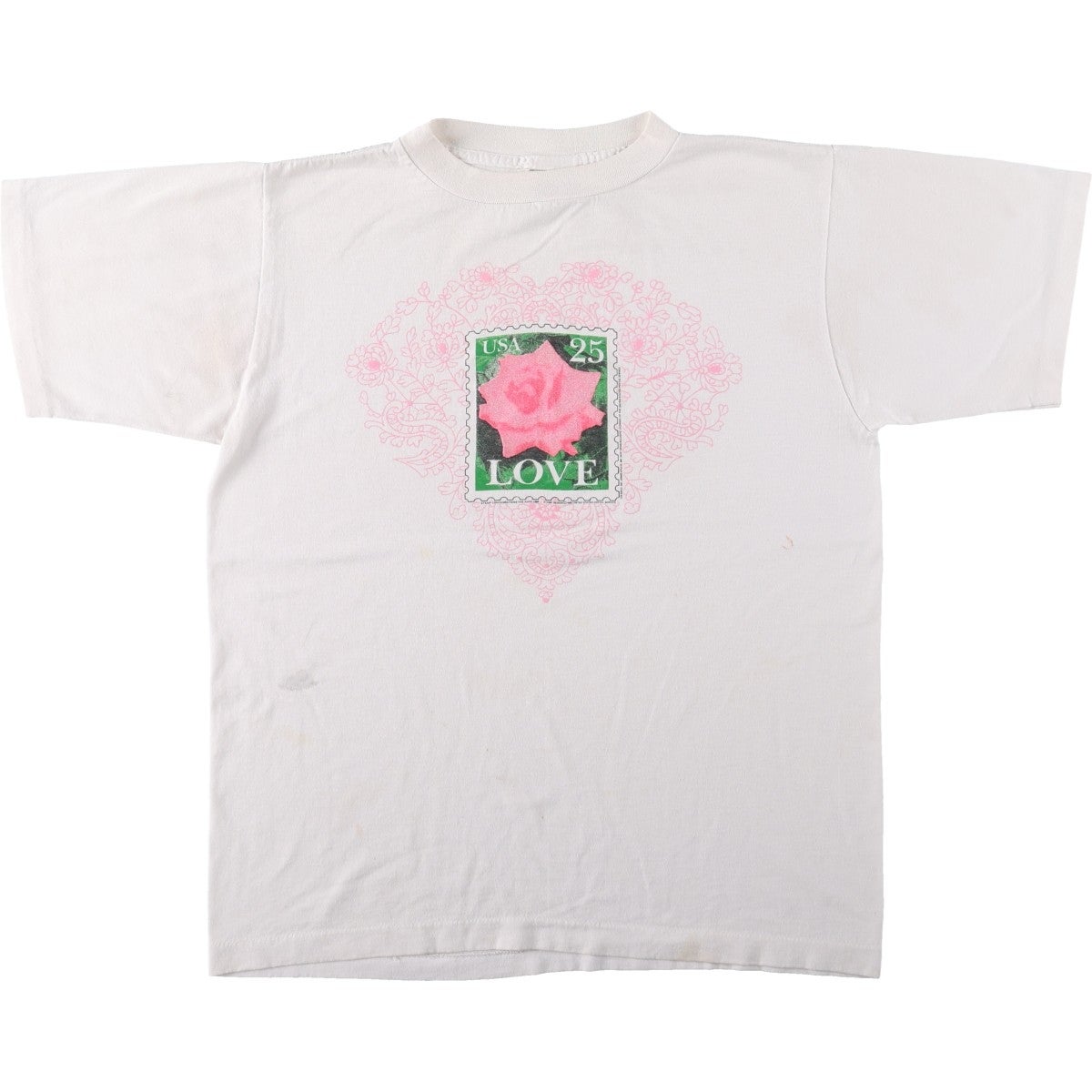 古着 90年代 REL E VANT PRODUCTS 花柄 プリントTシャツ USA製 メンズL