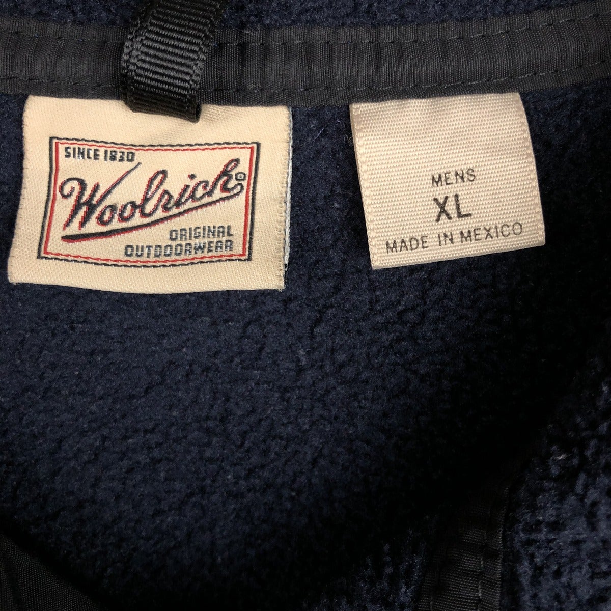 古着 90~00年代 ウールリッチ WOOLRICH ハーフスナップ フリースプルオーバー メンズXL相当/eaa617668 古着 90～00年代 ウールリッチ WOOLRICH ハーフスナップ フリースプル