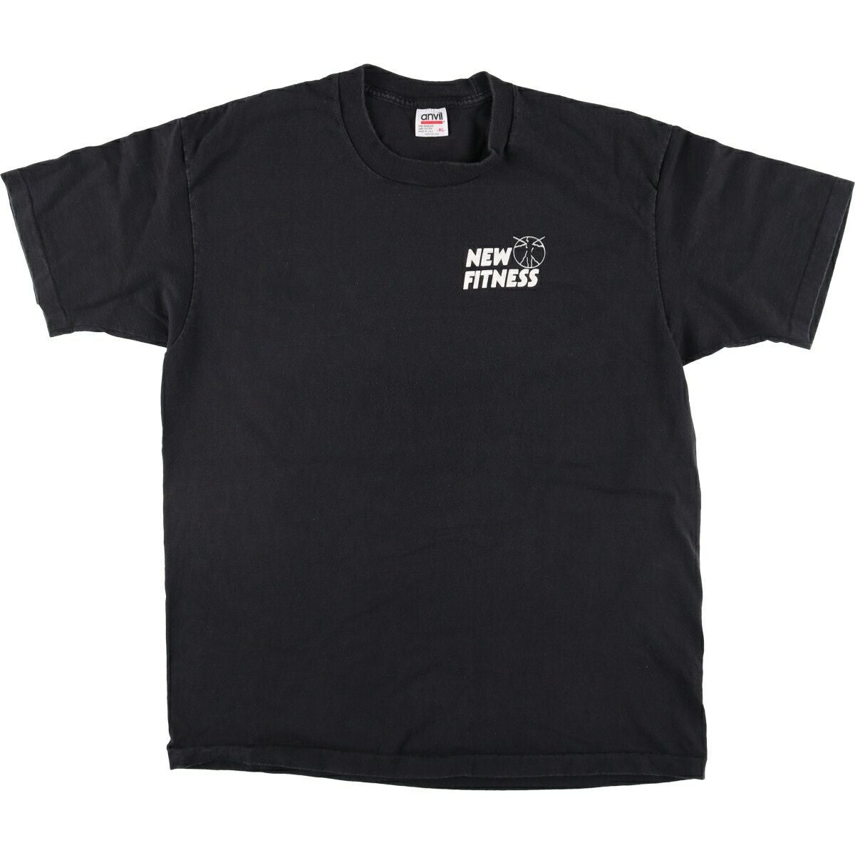 古着 90年代 アンビル Anvil バックプリント ロングTシャツ ロンT USA
