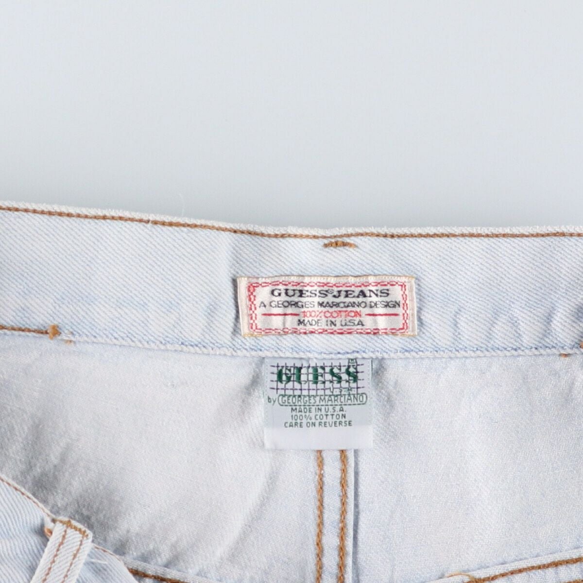 古着 90年代 ゲス Guess JEANS GEORGES MARCIANO デニムショーツ