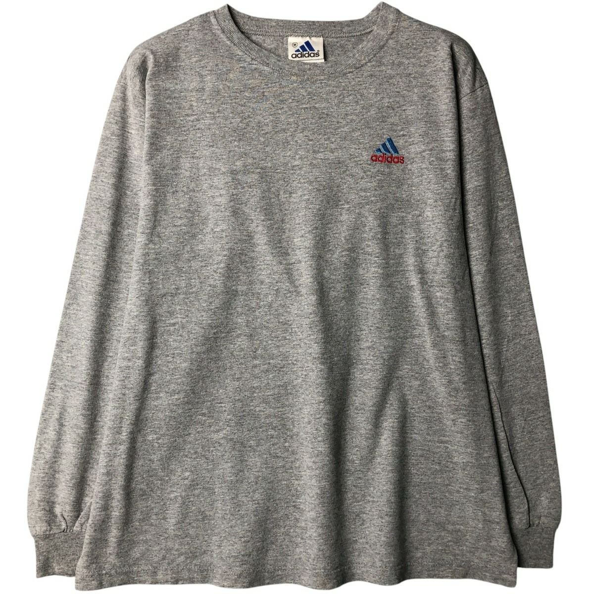【激レア】90s アディダスオリジナルス　ロンT ゲームシャツ　USA製 古着 90年代 アディダス adidas ロングTシャツ ロンT USA製 メンズXL