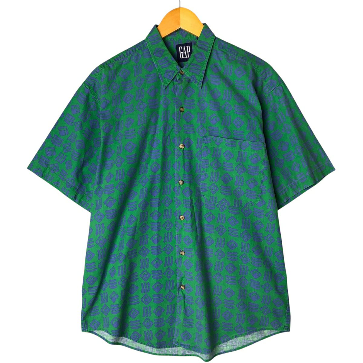 古着 90年代 ギャップ GAP オールドギャップ ボーダー柄 長袖 ラガー