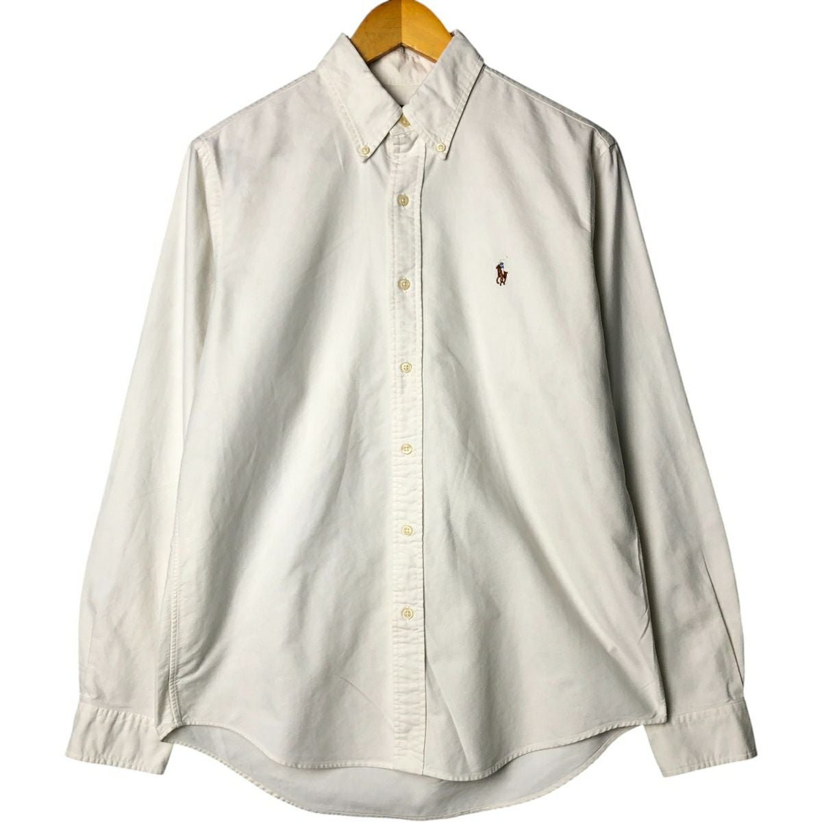 古着 ラルフローレン Ralph Lauren CUSTOM FIT 長袖 ボタンダウンシャツ メンズM相当/eaa587707 古着 ラルフローレン Ralph Lauren CUSTOM FIT 長袖 リネン ボタン
