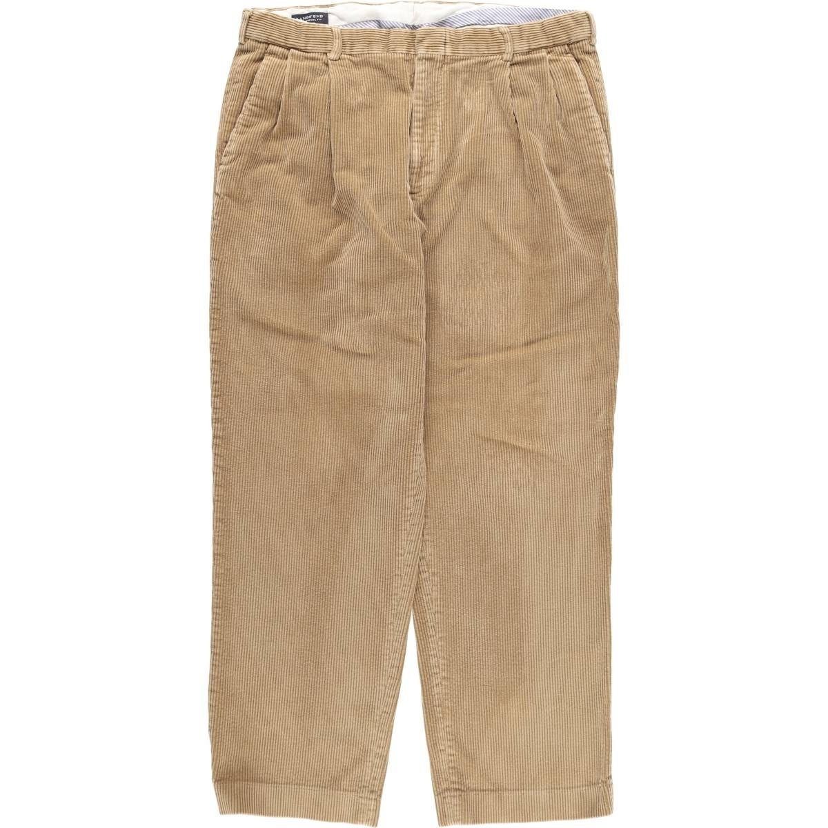 古着 ～00年代 ランズエンド LANDSEND ツータック スラックスパンツ